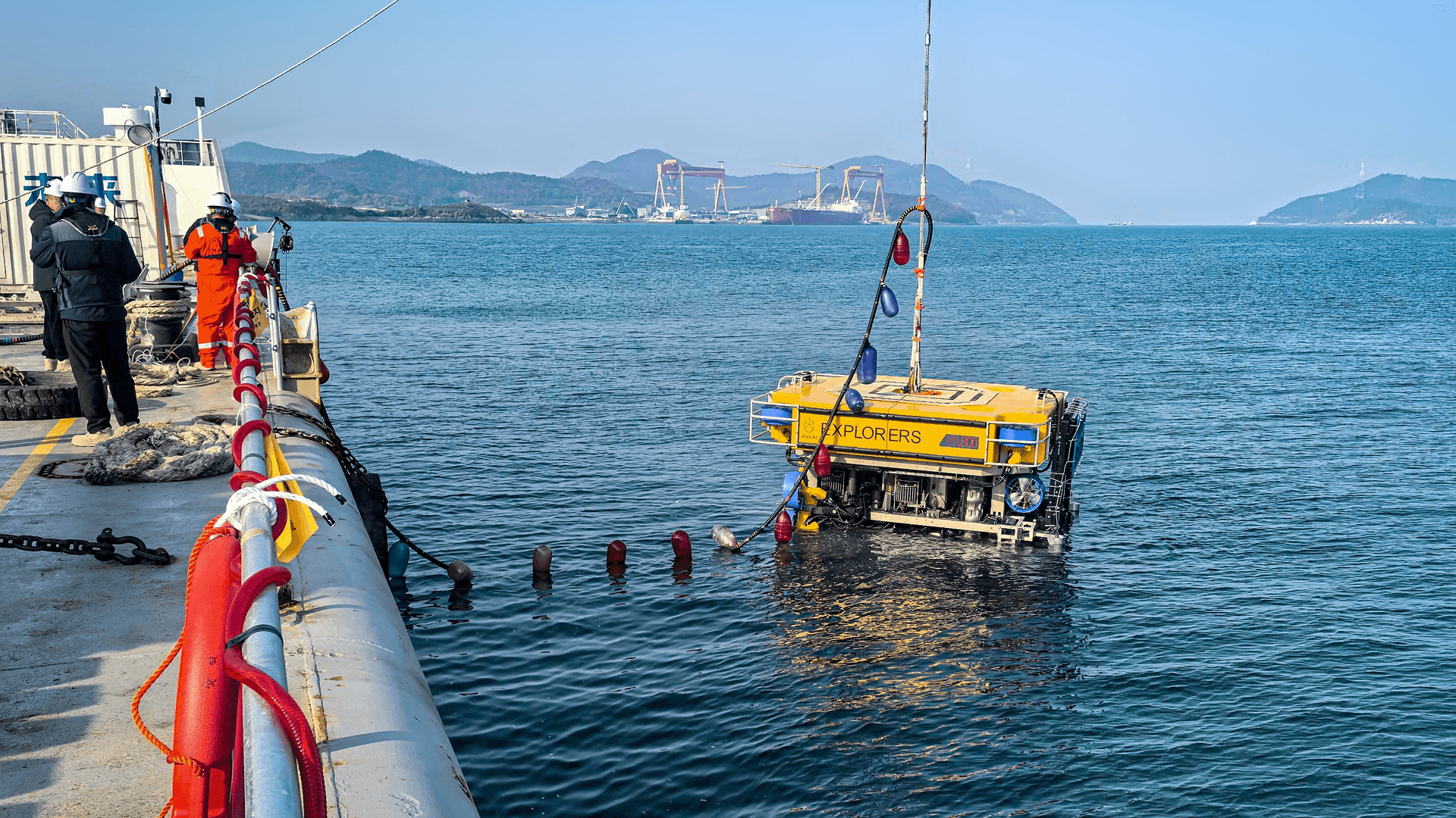 永光落月电缆后冲埋项目