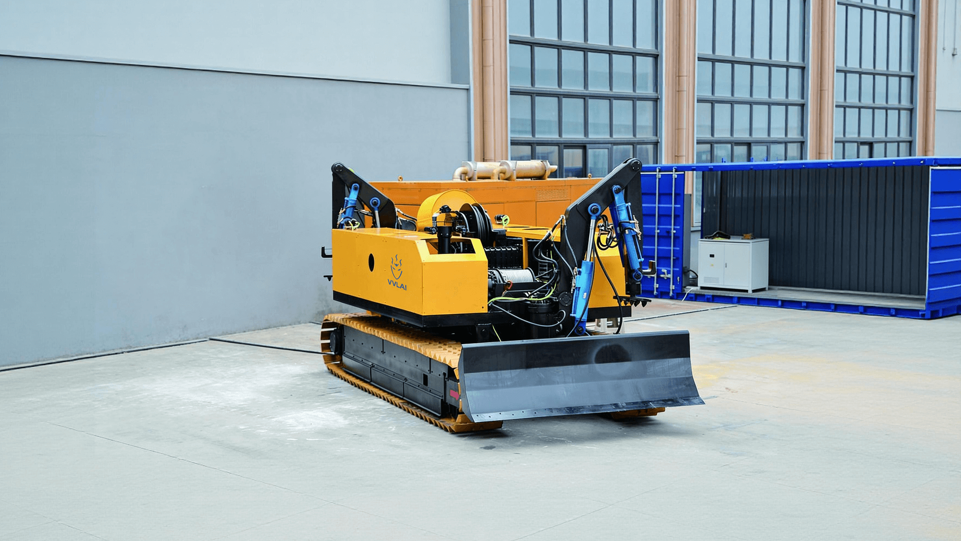 十二五国家重点研发计划项目——智能水下推土装备研制